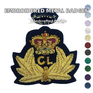 Fabrication sur mesure de patchs brodés à la main pour les marques de vêtements, fournissant des logos personnalisés, une broderie fine et une marque privée - Product Image 3
