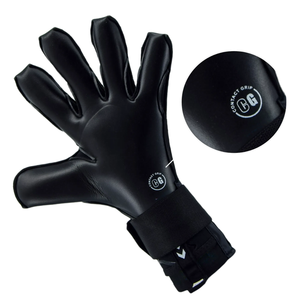 Gants de gardien de but de football pour enfants et adolescents, respirants, en latex, antidérapants, à doigts entiers, fermeture à boucle pour un entraînement professionnel - Product Image 6
