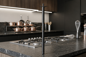 SKUAS Metal Simple Black Coating Round Manual Pipe 48cm Commercial Gas <b>Lighter</b> Model SL7 Long Ignitor - Product Image 1
