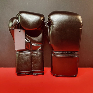 ถุงมือชกมวยหนังแท้ถุงมือชกมวยออกแบบได้ตามต้องการโลโก้ได้ตามต้องการ - Product Image 2