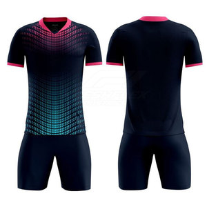 Tenue de football unisexe sur mesure de qualité supérieure, respirante, pour adultes, vêtements d'entraînement, prix bas, 100% polyester, en gros - Product Image 1