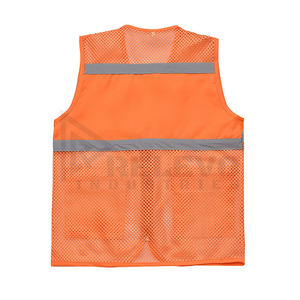 Gilet de sécurité réfléchissant RELEVO INDUSTRIES, 120 GSM, polyester PU, vêtements de travail légers, haute visibilité, classe CE/EU certifiée, unisexe - Product Image 1
