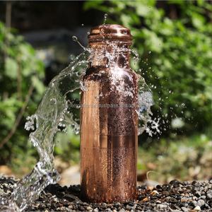 100% Pure Handmade <b>Copper</b> <b>Water</b> <b>Bottles</b> Manufacturer <b>Water</b> <b>Bottle</b> with Custom logo with Sale Product - Product Image 2