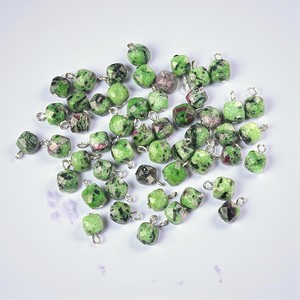 Cuentas de Cristal de Apatita Azul en Forma de Cubo, Plata 925, Estilo Religioso, Certificadas por Terceros, para la Fabricación de Joyas y Collares - Product Image 3