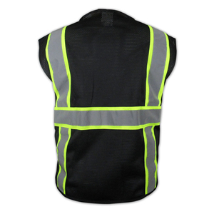เสื้อกั๊กนิรภัยสะท้อนแสงแบบกำหนดเอง ขายดี มีหลายขนาด รับผลิตตามแบบ (OEM) สำหรับชุดทำงาน ชุดก่อสร้าง เสื้อผ้าความปลอดภัยแบบมองเห็นได้ชัดเจน - Product Image 2