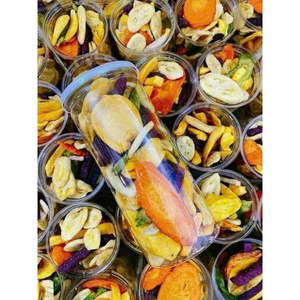 Croustilles de fruits et légumes mélangés VF, fruits et légumes déshydratés, chips de fruits et légumes, paquet de 10 kg, fruits séchés croustillants du Vietnam - Product Image 2