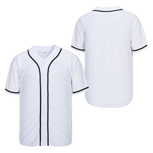 Manufacturer Customized Solid Color Design Printing Teamwear Name Your Number Vintage Quick Dry Breathable Men <b>Baseball</b> jersey - Product Image 5