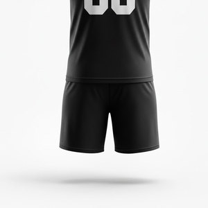 Conjunto de Uniforme de Fútbol, Camiseta y Pantalones Cortos Personalizados para Equipo, Tejido Transpirable de Secado Rápido, Ropa Deportiva Profesional para Entrenamiento y Partidos - Product Image 6