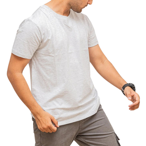 เสื้อยืดผู้ชายแบบยืดหยุ่น ผลิตจากผ้าที่ระบายอากาศได้ดี สวมใส่สบาย ทรงหลวม เหมาะสำหรับใส่ไปยิม ใส่ลำลอง และแฟชั่นในชีวิตประจำวัน - Product Image 1