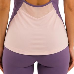 Camiseta Deportiva Rosa sin Mangas para Mujer, para Yoga, Fitness, Entrenamiento, Running, Gimnasio, Ropa Deportiva de Secado Rápido, Chaleco Atlético con Logotipo Personalizado - Product Image 5