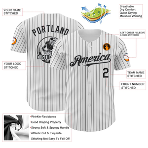 Camiseta de béisbol sublimada con diseño de rayas OEM, venta al por mayor, camiseta personalizada - Product Image 6