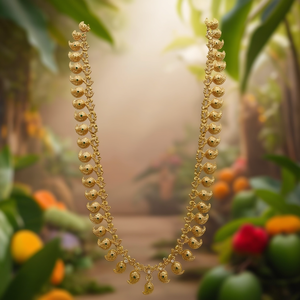 Matte Gold Long for Mango Haram Fashion Jewelry Set - Product Image 3