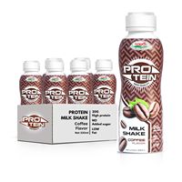 Boisson Énergisante Milkshake Protéiné à la Banane 330ml Bouteille Saveur Jus de Fruits Boissons Non Alcoolisées Aliments et Boissons Nutrition Sportive