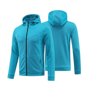 <b>Men</b> Custom Logo <b>Cycling</b> Running <b>Jacket</b> Lightweight Windproof Breathable Outdoor Sports Hooded Coat Anti Slip Silicone Gripper - Product Image 1