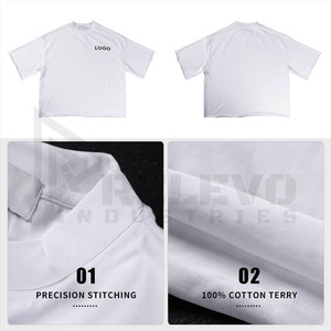 เสื้อยืดโอเวอร์ไซส์ทรงหลวมสไตล์สตรีทแวร์ลำลองสำหรับทุกเพศ ผ้าเจอร์ซีย์ระบายอากาศดี พิมพ์ลายตัวอักษร ผ้าฝ้าย 100% เหมาะสำหรับฤดูร้อน - Product Image 6