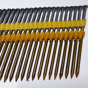 [YOU-ONE Fastening Systems] Framing Nails PLJN 3.4 to 4.6mm 100 to 200mm Jumbo Nails 21 Degree <b>Plastic</b> Strip - Product Image 1