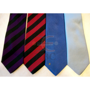 Corbata de Negocios Personalizada para Hombre, Delgada y Estrecha, para Novio, Fiesta, Boda, con Cierre, Hecha a Mano, 100% Poliéster, Alta Calidad - Product Image 3