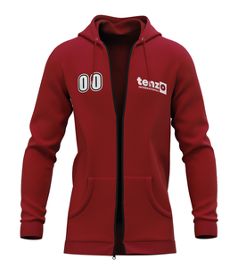 OEM ODM Winter <b>Men</b> Zip <b>Hoodie</b> Polyester/Cotton Blend Custom Logo <b>Sweatshirt</b> for Casual Daily Wear - Product Image 5