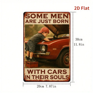 CIFbuy Targa in Alluminio Vintage Rustica 8x12 Pollici, Insegna da Parete in Legno per Garage Ufficio con TikTok per Ritiro Temu 20.3x30.5cm - Product Image 3