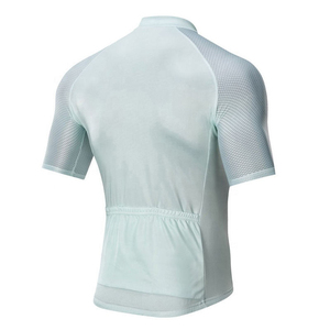 Latest Fashion Breathable Eco-Friendly Short Sleeve Cycling Jersey Customizable High Quality Spandex/Polyester Active Stretch - Product Image 2