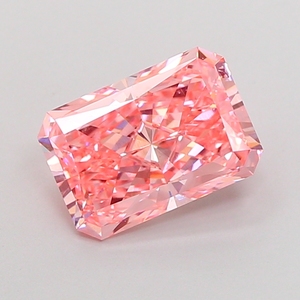 Diamante Rosa Radiante Grande Cultivado en Laboratorio para Joyería de Moda Exclusiva, Accesorios para Relojes y Diseños de Lujo - Product Image 1