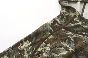 Chaqueta de Caza y Pesca de Lana Merino para Hombre, Impermeable, Transpirable, Ignífuga y Resistente al Viento, Personalizada por Solarwool Factory - Product Image 3