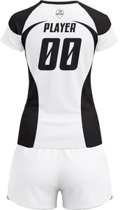 Tenue de volley-ball SpikeStorm Pro AeroSpike Elite, kit de volley-ball ThunderHit Premium, 100 % polyester, impression par sublimation intégrale - Product Image 3