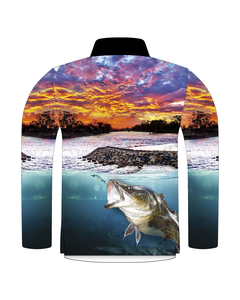 Maillot de pêche personnalisé haute performance, fabricant OEM, manches longues, UPF 50+, chemise de pêche par sublimation avec logo personnalisé - Product Image 6