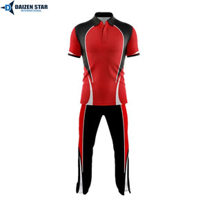 Men's Color Blocking cricket uniform Set Quick Dry Polyester Track Pants Side Stripe Design Regular Fit All Seasons - Product Image 5