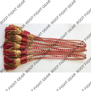 Noeud d'épée de frange de haute qualité pour uniformes et gland de frange de graduation faisant des fournitures décoration gland de frange de lingot - Product Image 2