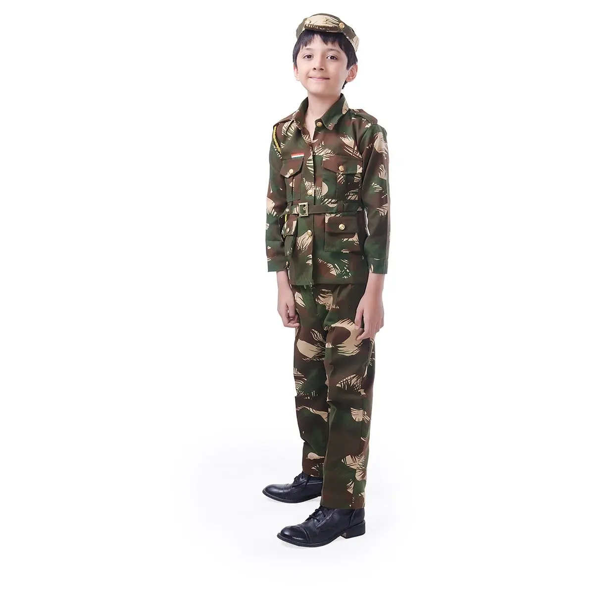 Camouflage Leger/Soldaat Kostuum Voor Kids