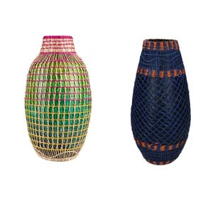 Vietrustic Colorful Table <b>Vase</b> Seagrass <b>Vase</b> For Nature Vibe Plant <b>Vase</b> - Product Image 1