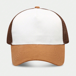 Casquettes de camionneur avec logo en caoutchouc personnalisé, dos en mesh, fermeture à pression, style outdoor, commandes en gros pour usines - Product Image 4