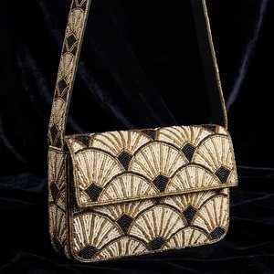 OEM Custom <b>Beaded</b> Bohemian Luxury Evening Shoulder Handbag Wholesale Handmade Ladies Clutch Purse Single Strap Supplier <b>Direct</b> - Product Image 2