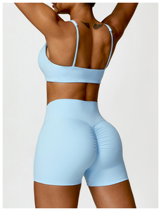 Wholesale Eco-Friendly Breathable Spandex/Polyester Sports Outfit Yoga Clothes Gym Fitness <b>Athletic</b> Activewear Scrunch Sets - Product Image 6