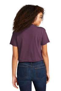 Women Casual <b>Cropped</b> Tshirt Soft Cotton Summer Street Style Clothing - Product Image 2