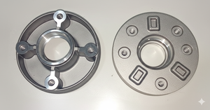 Ensemble de moyeu de transmission pour moto Bajaj Boxer – Pièce de rechange en aluminium - Product Image 2