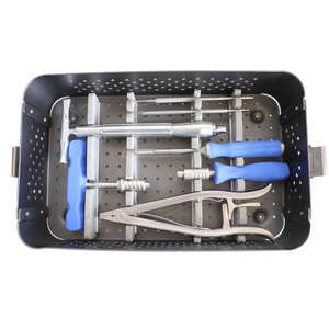 Kit d'instruments orthopédiques pour l'extraction de vis cassées, système hexagonal Torx, outils chirurgicaux pour vis et plaques osseuses en acier inoxydable par Dentavex - Product Image 6