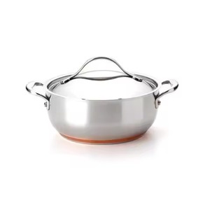 Premium Diningware Metal Hot Pot Contemporary Design Insulated Casserole Dining Serving Bowl Kitchen - Product Image 2