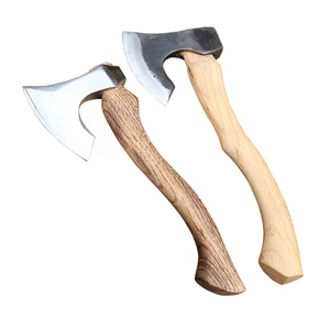 ขวานเหล็กกล้าไร้สนิมแบบแบน งานฝีมือแบบดั้งเดิม เครื่องมือสำหรับป่าไม้ ของตกแต่งแคมป์ งานโลหะแบบดั้งเดิมสำหรับกิจกรรมกลางแจ้ง - Product Image 1