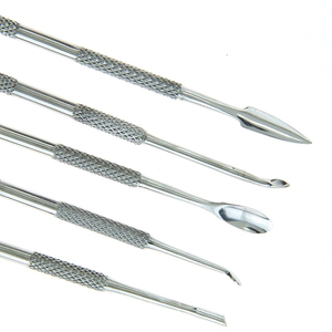 ชุดเครื่องมือแกะสลักขี้ผึ้งทางทันตกรรม 12 ชิ้น ทำจากเหล็กกล้าไร้สนิมเกรดทางการแพทย์ ขัดเงาอย่างดี คุณภาพเยี่ยม สำหรับการผ่าตัด - Product Image 4