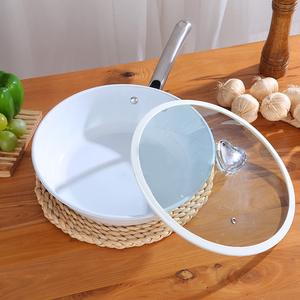 Wok antiadhésif multi-usages, idéal pour la cuisson du riz, des nouilles, des légumes, du poulet, des fruits de mer et des recettes maison saines au quotidien - Product Image 3