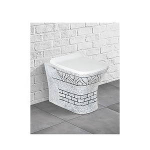 Gốm phòng tắm <span class=keywords><strong>WC</strong></span> piss peeping trắng đen thiết kế nước Closet Ấn Độ một mảnh tây 1-10 cái nhà vệ sinh giá tại Ấn Độ - Product Image 4
