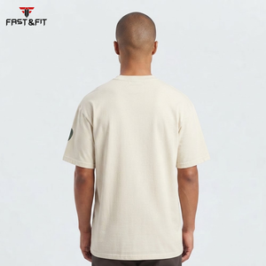 Camisetas Personalizadas para Hombre, 100% Algodón, Diseño de Logotipo Personalizado, Impresión Serigrafiada, Estilo con Letras, Tejido Pesado - Product Image 4