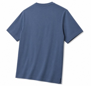 Premium Quality 100% Cotton <b>Tshirts</b> for Men T Shirts Custom DTG Printing Oversized Blank Solid Color T-Shirt - Product Image 5