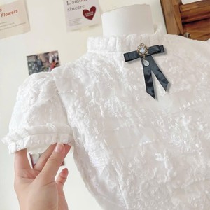 Elegant <b>White</b> Lace Midi <b>Dress</b> With Tie Neck Cap Sleeve Fit And Flare Asymmetrical Hem For Party Summer Wear - Product Image 5