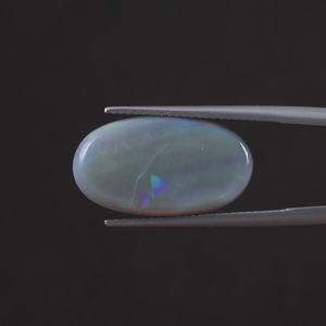 Wholesale White Natural Opal Loose Gemstone 8.92 Carat Oval Cut 21x11.5mm IGI Certified Hand Cut <b>Polished</b> Light <b>Waxing</b>/Oiling - Product Image 3