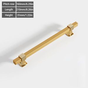 Tiradores de Gabinete Modernos de Lujo en Aleación, Diseño Bicolor para Cajones de Cocina, Puertas y Ventanas - Product Image 1