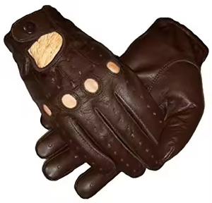 Nuevos Guantes de Conducción de Cuero Genuino Impermeables y Antideslizantes para Hombre, Unisex, Estilo Moderno, Alta Calidad - Product Image 5