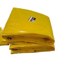 Bâche en PE sur mesure la plus vendue, tissu maillé uni 250 g/m², maille 12x12, imperméable, résistante aux déchirures, robuste, avec œillets - Product Image 5